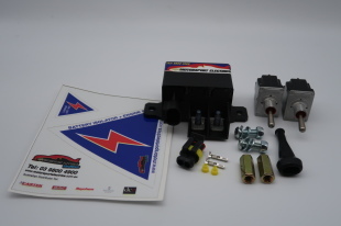 TYCO BATTERY ISOLATOR COMPLETE KIT WITH TWIN SWITCHES