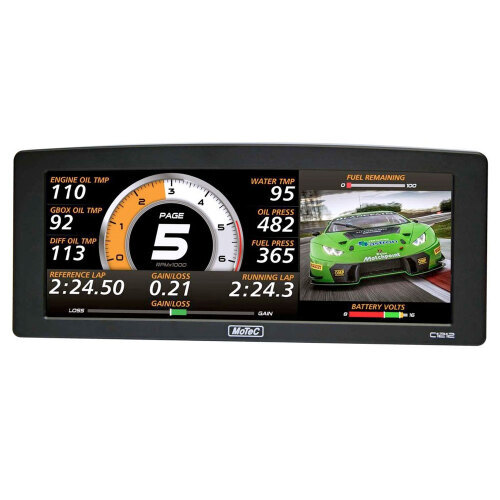 MoTeC C1212 COLOUR DISPLAY LOGGER (Enabled) GR Motorsport Electrics