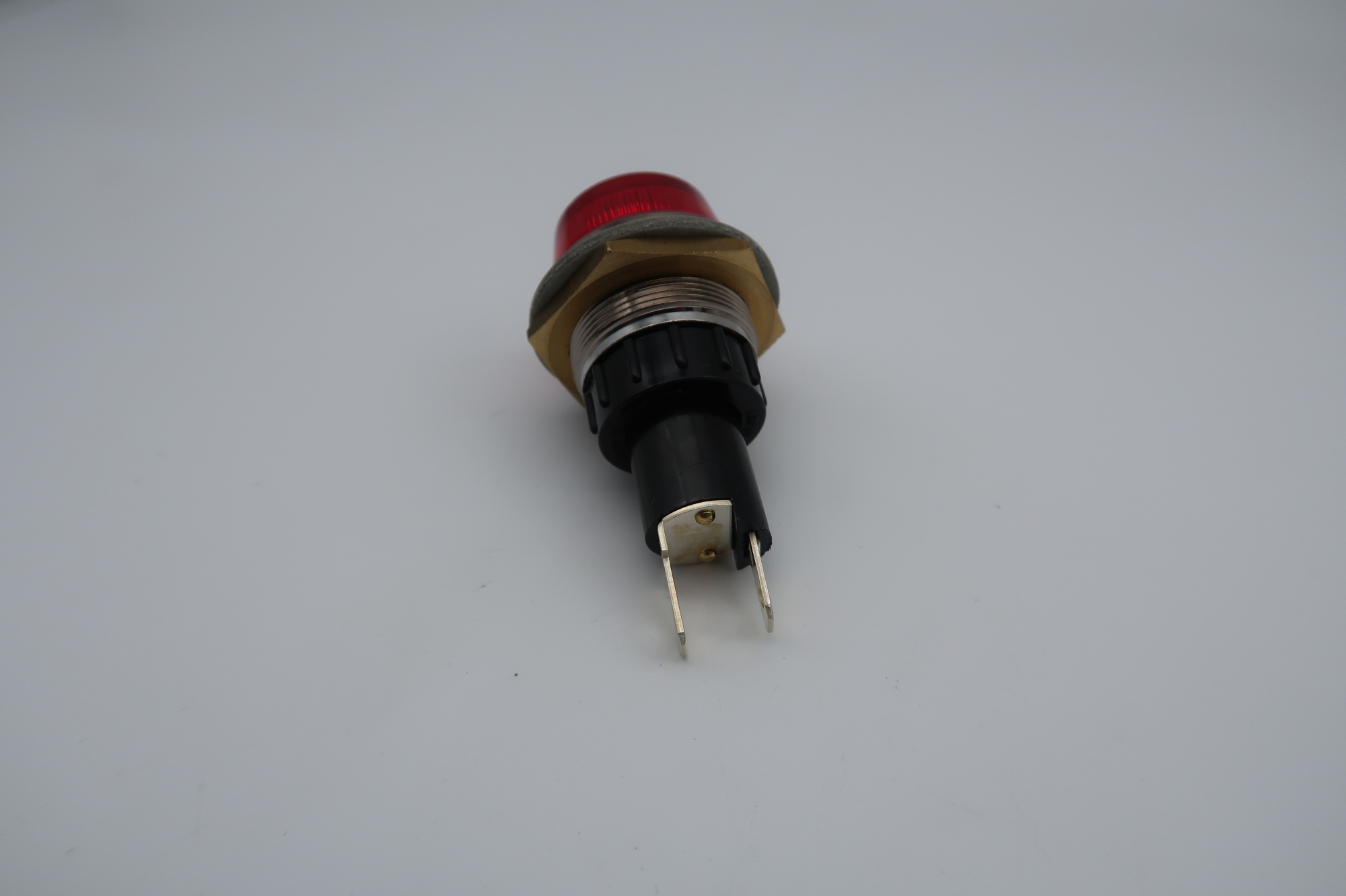 1" RED WARNING LIGHT 12V