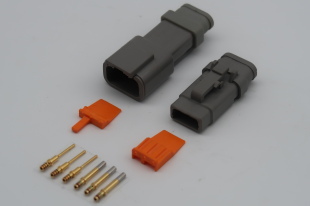 3 PIN DTM KIT WITH HEATSHRINK GLAND