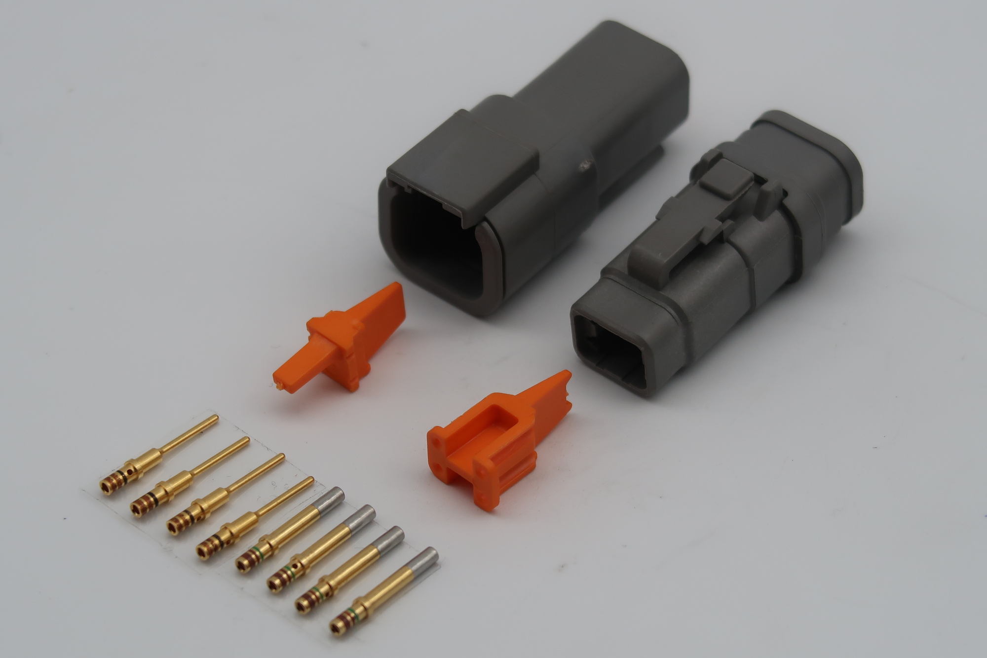 4 PIN DTM KIT WITH HEATSHRINK GLAND