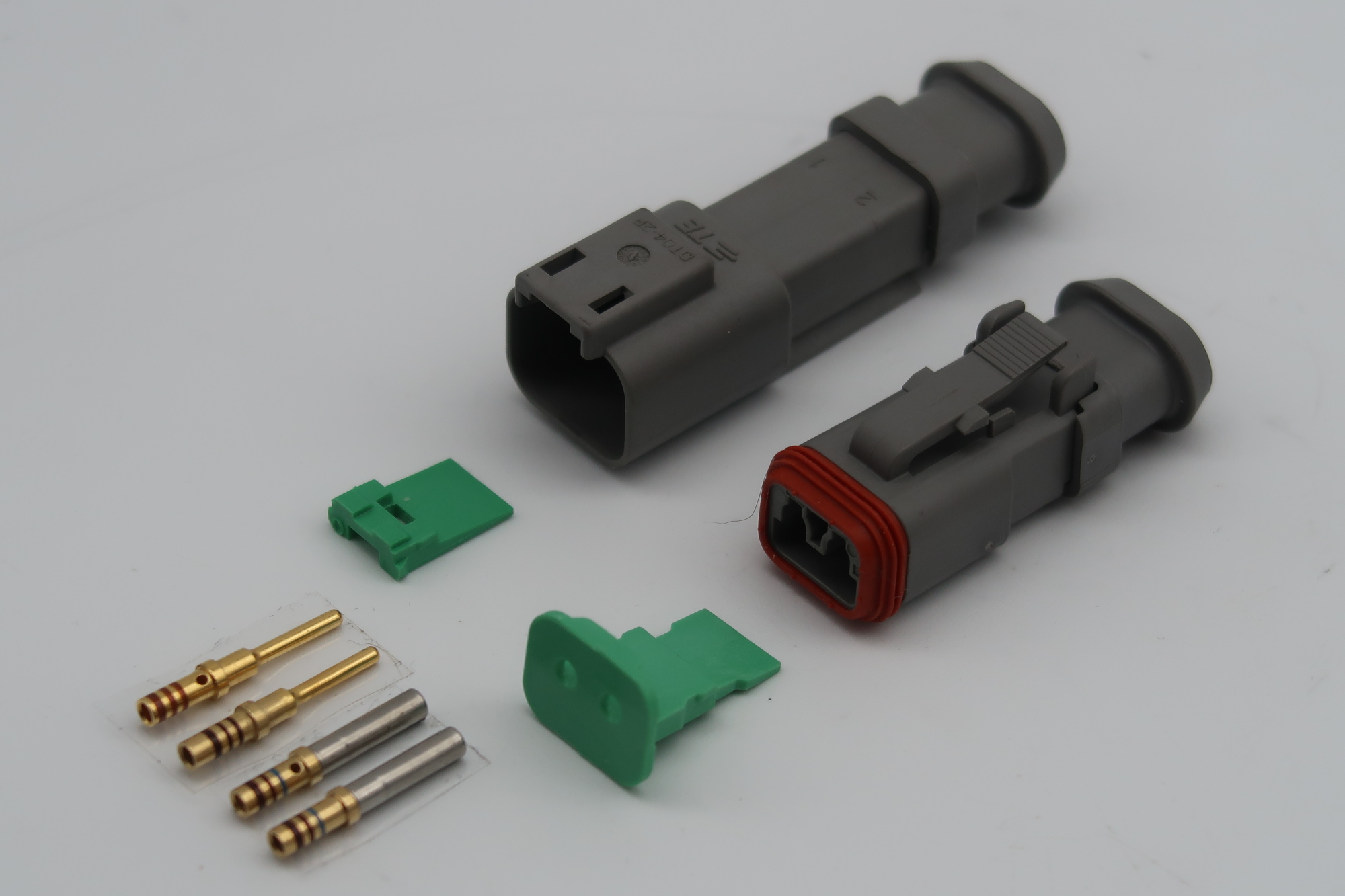 2 PIN DT KIT WITH HEATSHRINK GLAND