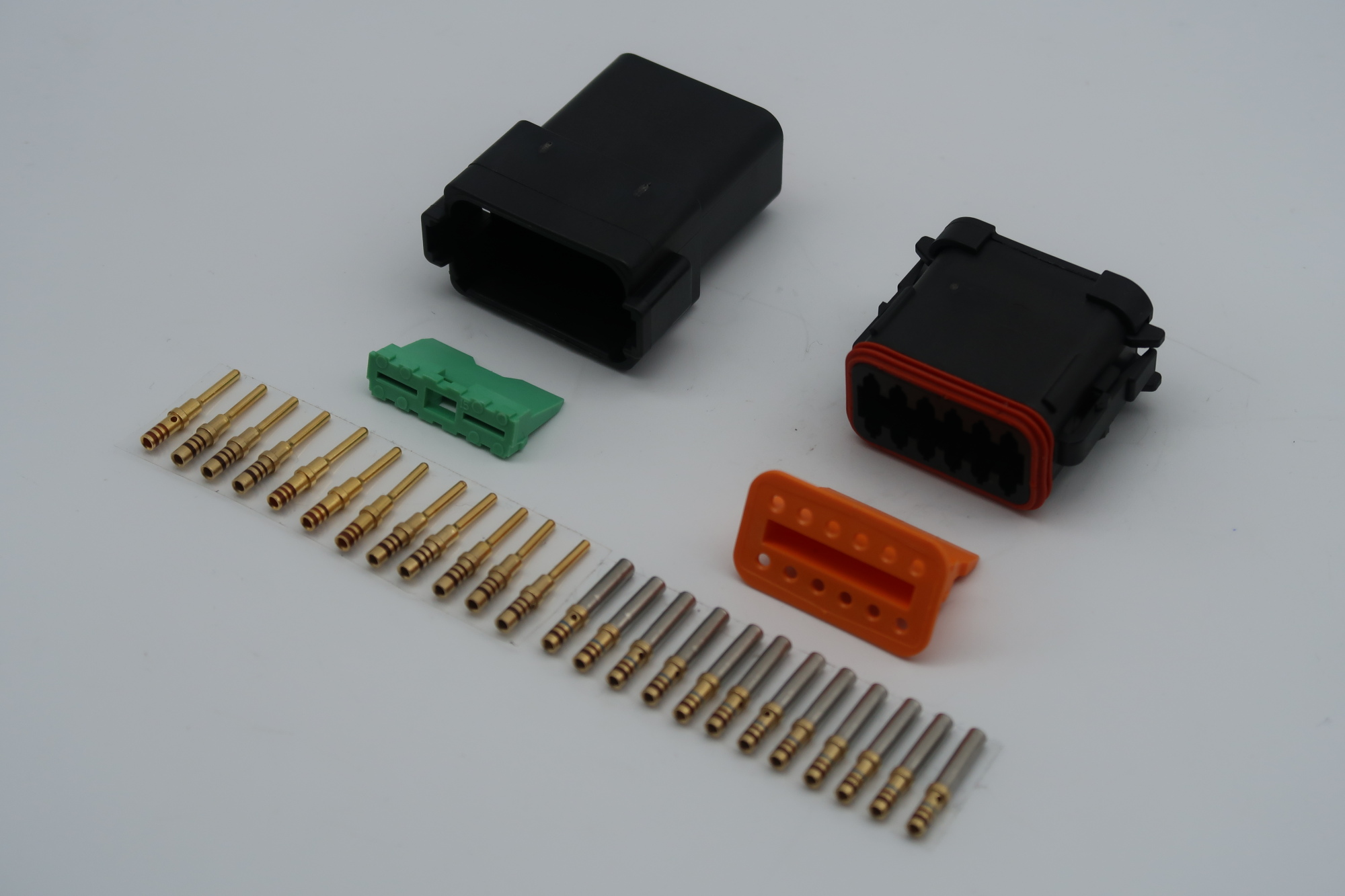 12 PIN BLACK DT CONNECTOR KIT