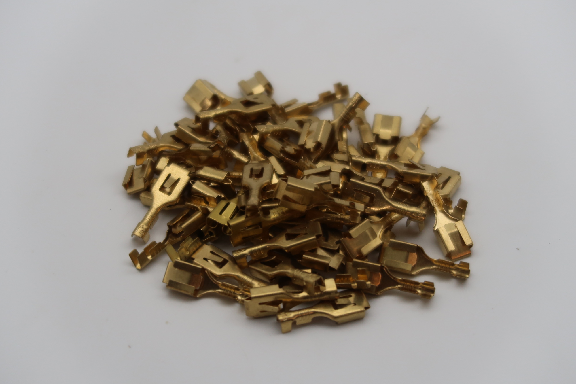 CLEARANCE - 60 x BRASS FEMALE TERMINALS