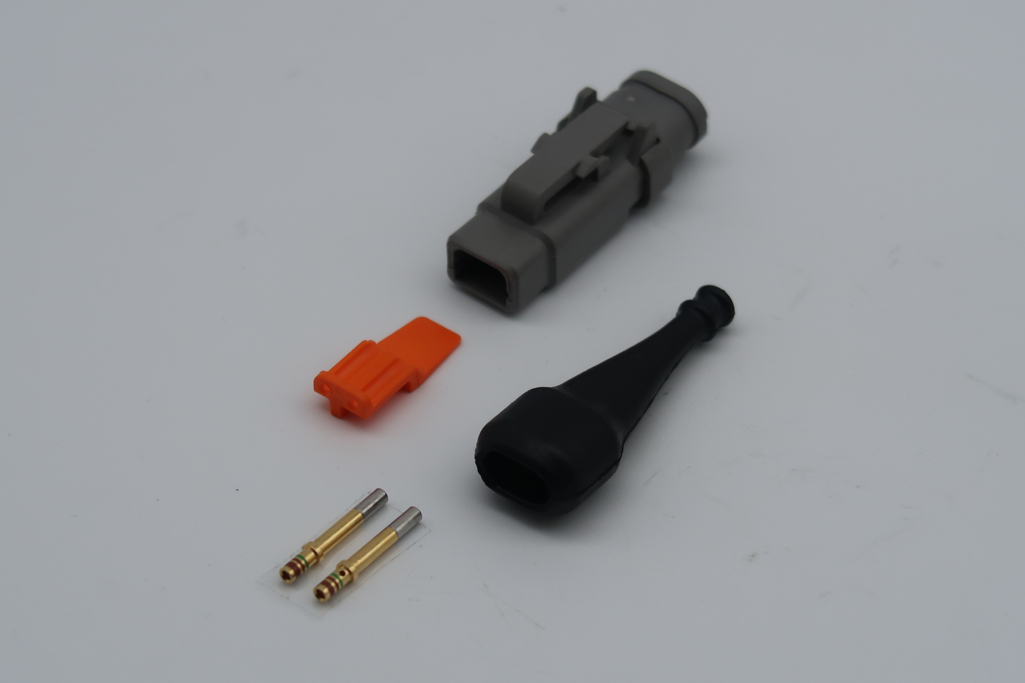 DTM06-2S-E007 WITH DTM RUBBER BOOT SPEC 1