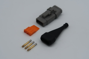 DTM06-3S-E007 WITH DTM RUBBER BOOT SPEC 1