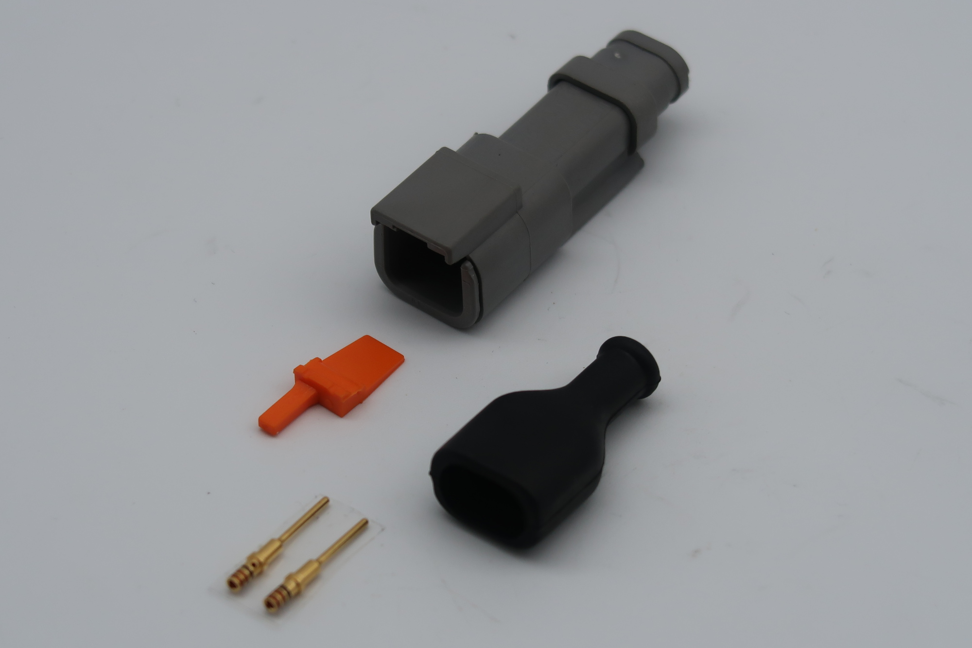 DTM04-2P-E007 WITH DTM RUBBER BOOT SPEC 2