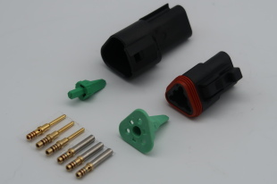 3 PIN DT KIT BLACK
