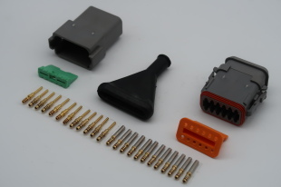 12 PIN DT KIT WITH HEATSHRINK GLAND