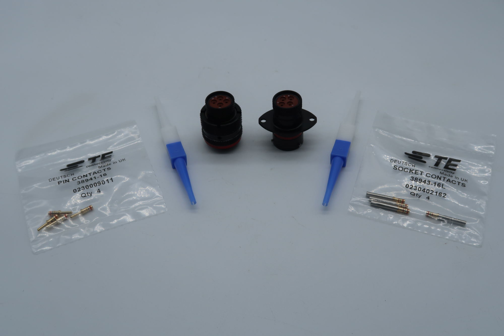 AUTOSPORT CONNECTOR KIT - AS612-04PN/AS012-04SN