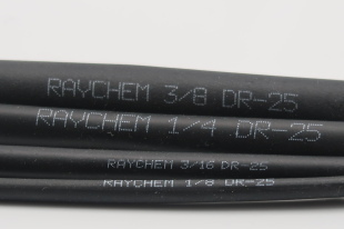 RAYCHEM DR-25 HEATSHRINK 1/8", 3/16", 1/4", 3/8"