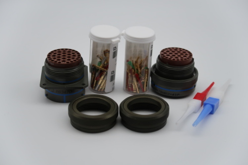 41 PIN MIL SPEC CONNECTOR KIT INCLUDING BACKSHELLS - GR Motorsport ...