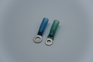 BLUE HEATSHRINK EYELETS PACK OF 10