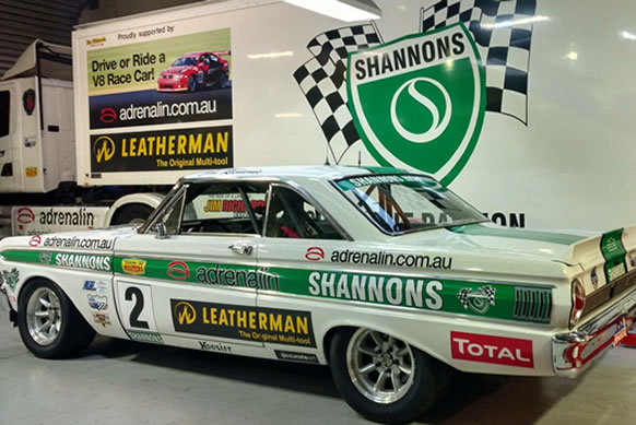 Shannons Insurance Motorsport Sponsor